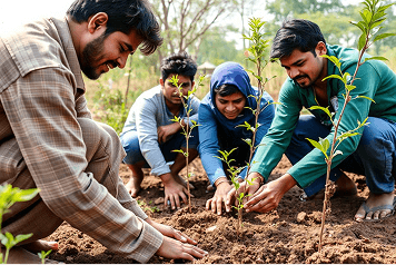 A Village Plants Its Own Forest