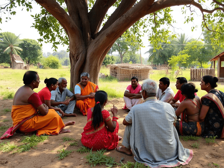 The Meeting Under The Banyan Tree